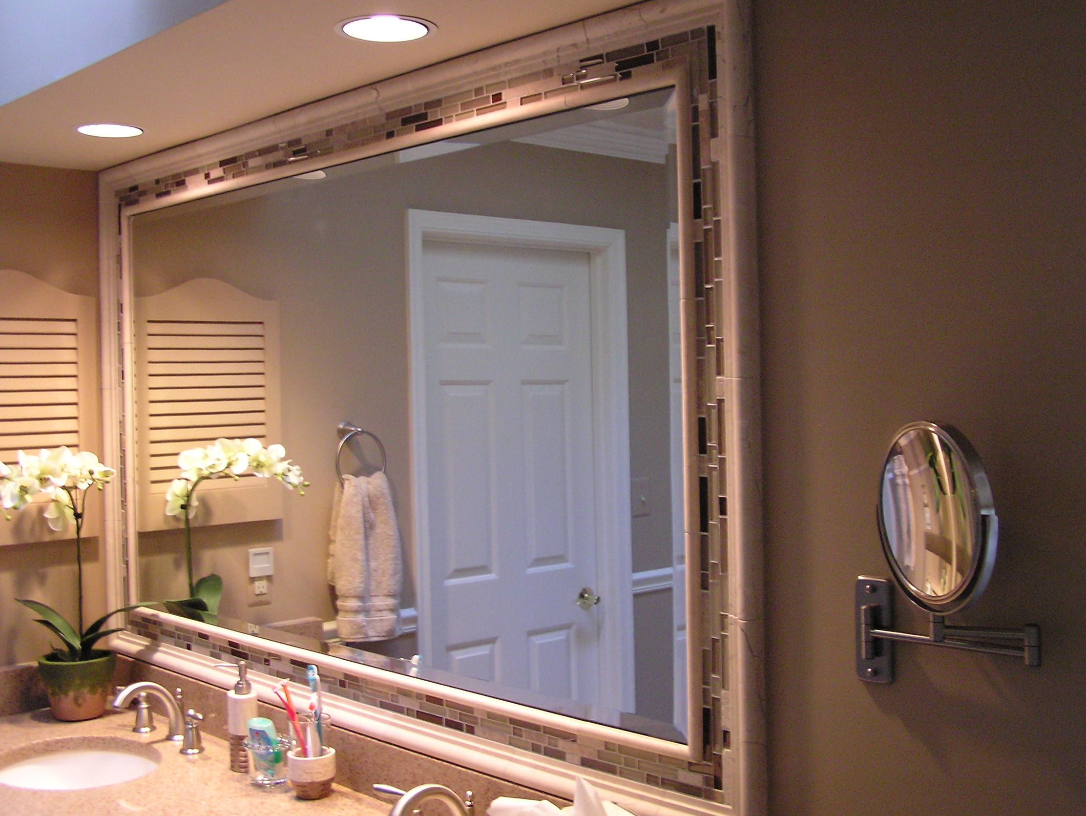 Bathroom Mirror Frames Ideas | Home Design Ideas