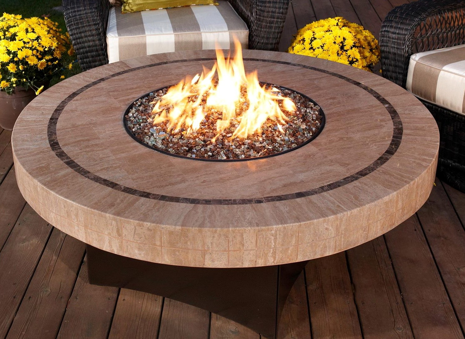 Deck Fire Pit Table | Home Design Ideas