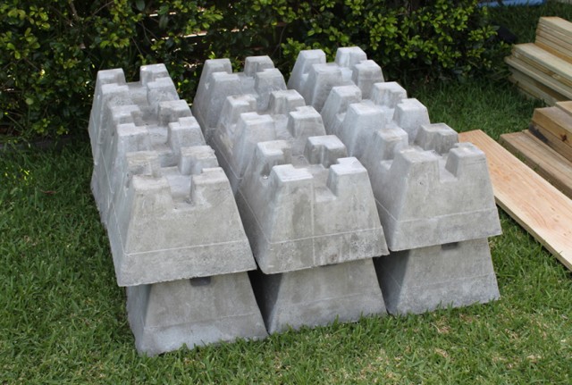 4×4 Concrete Deck Blocks | Home Design Ideas