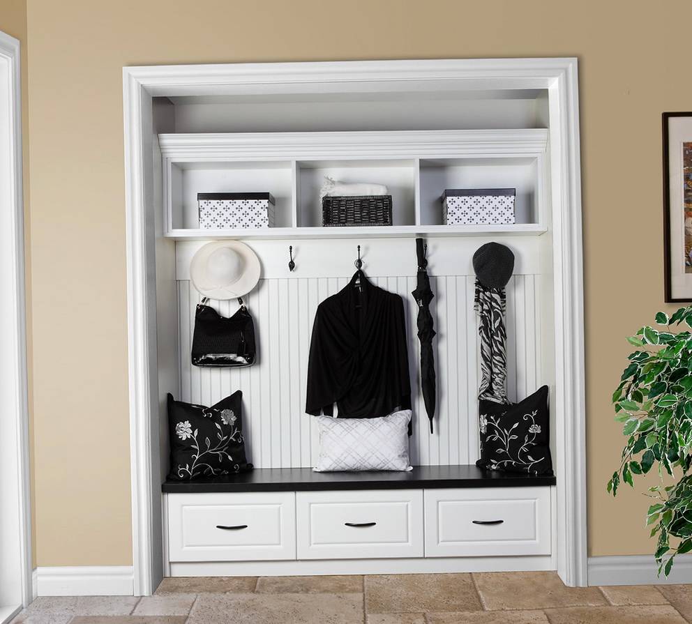 Open Coat Closet Ideas Home Design Ideas