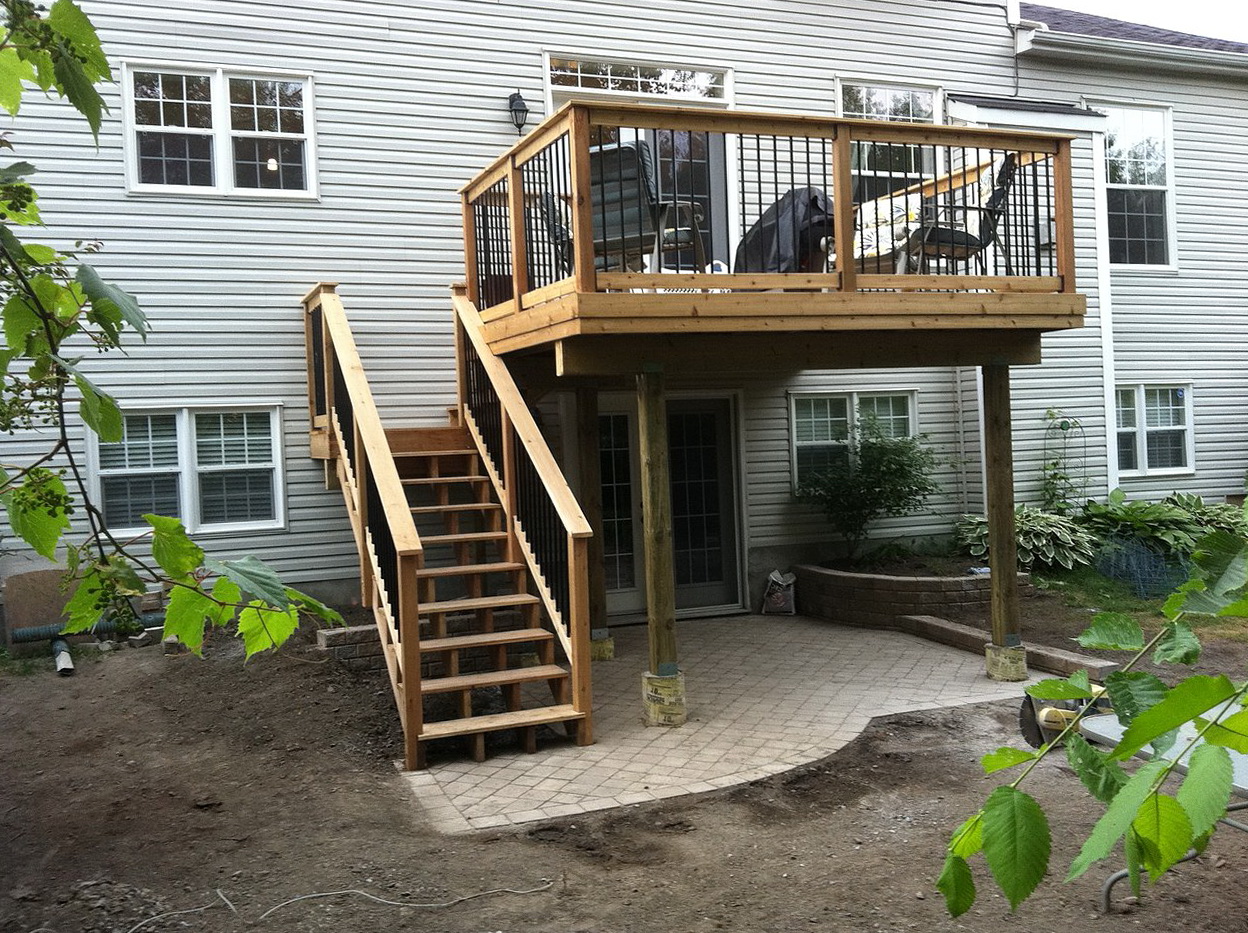 Second Story Deck Plans | Home Design Ideas