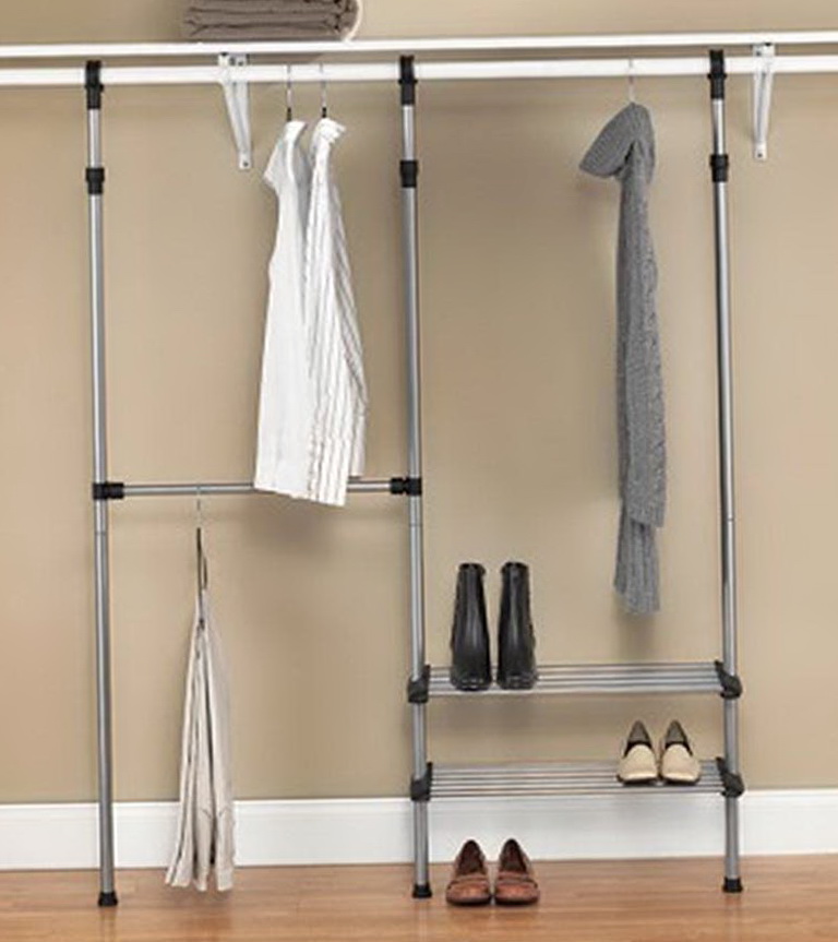 Metal Closet Organizer Kit Home Design Ideas