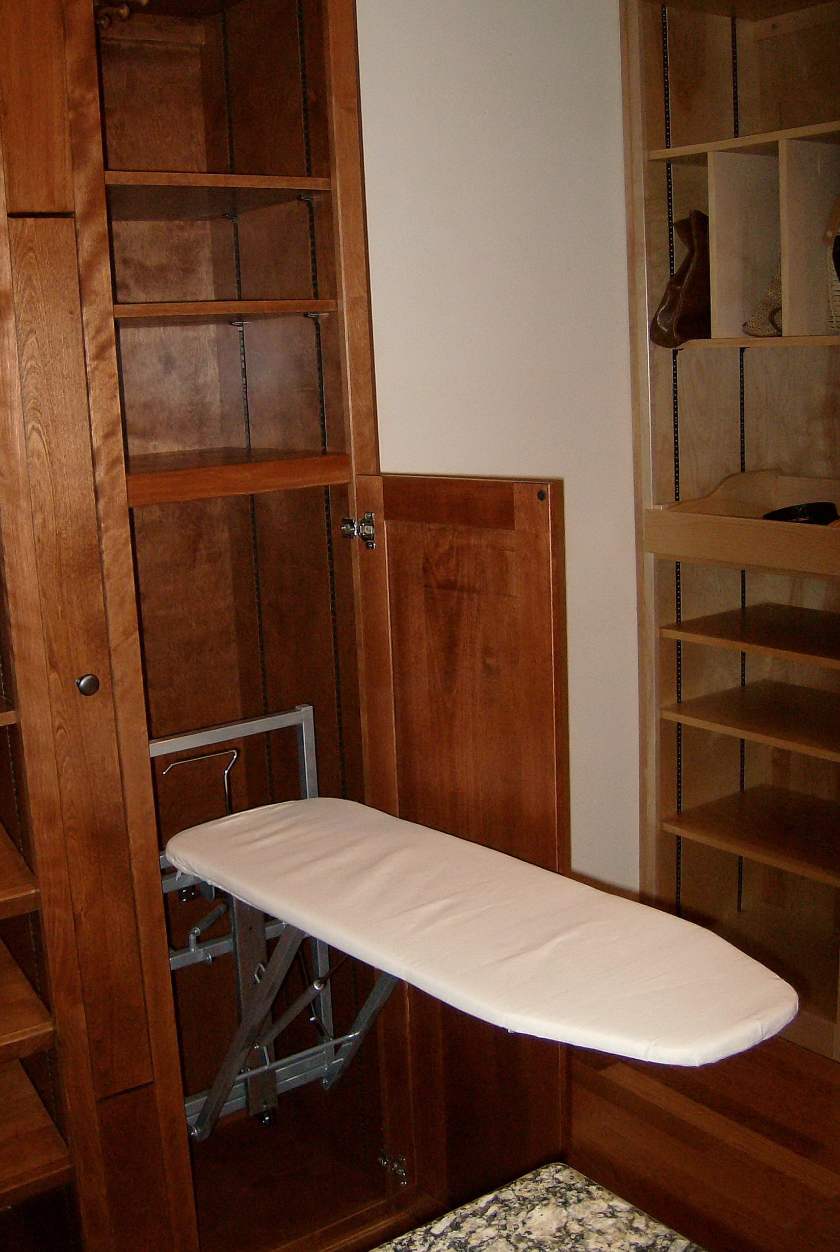 Closet Ironing Board System Home Design Ideas
