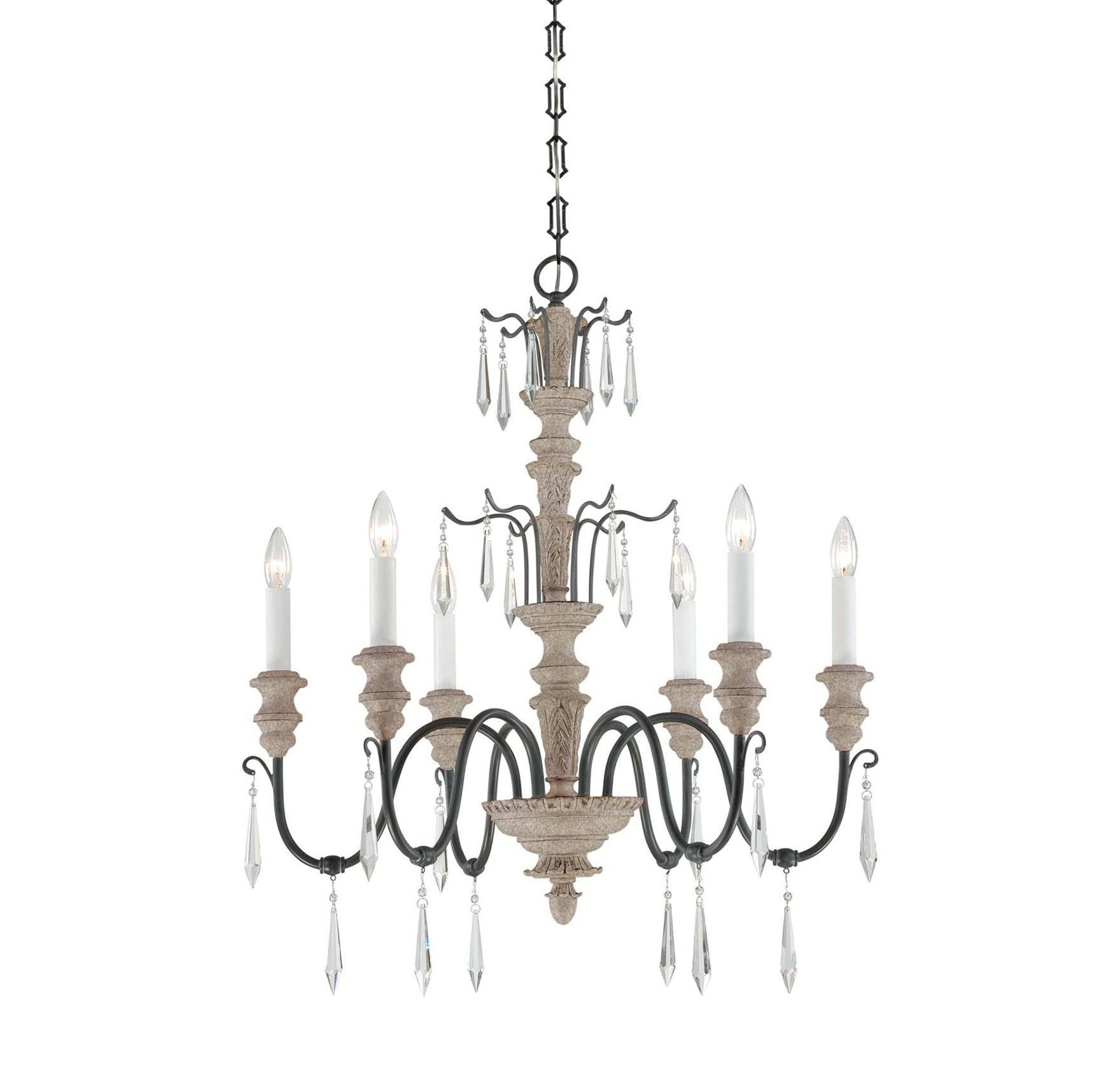 Distressed White Wood Chandelier Home Design Ideas