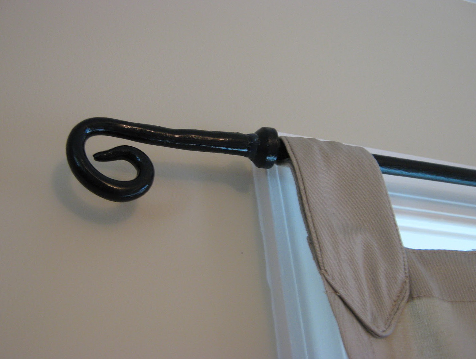 Cast Iron Curtain Rods Home Design Ideas