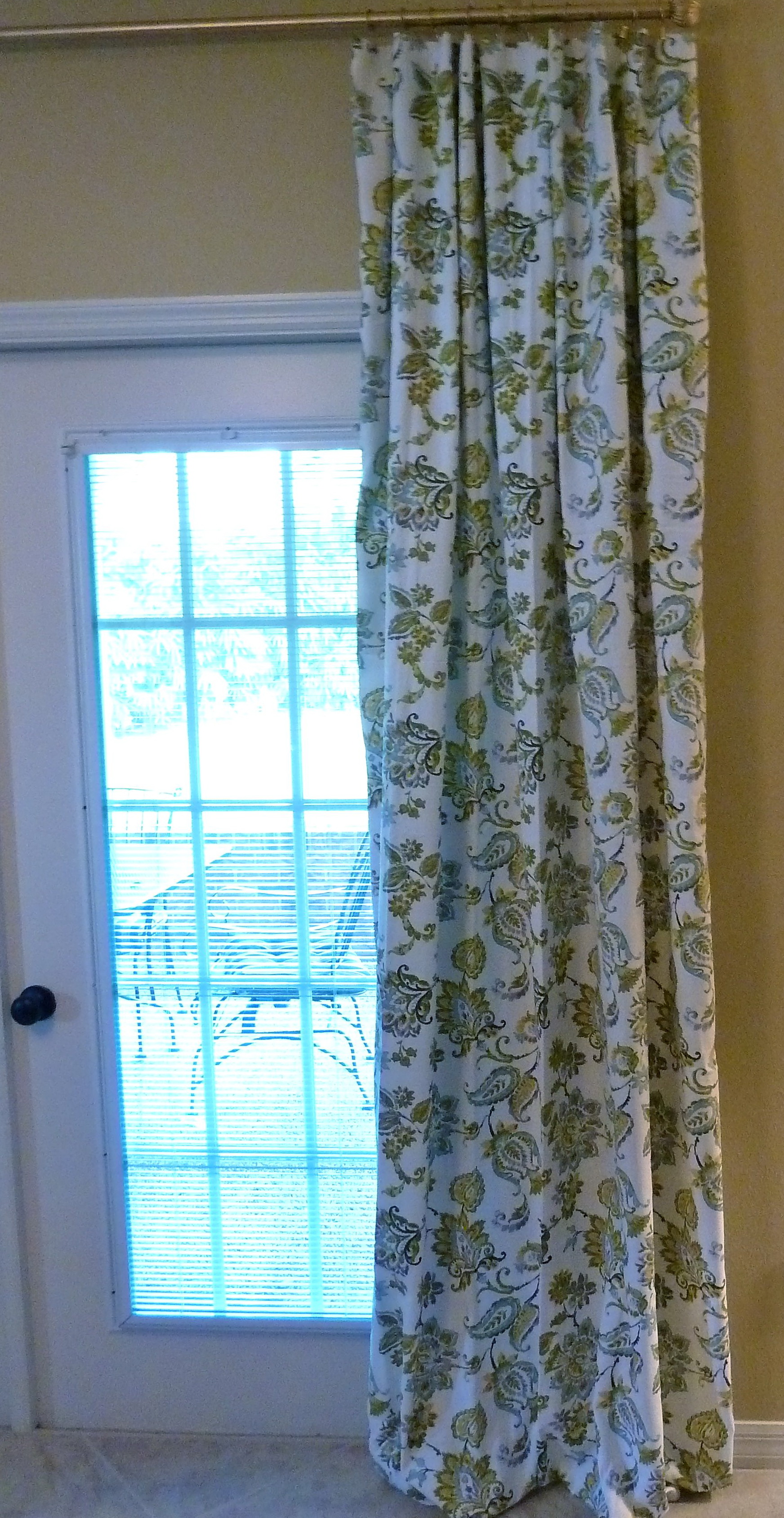 Curtain Rods For Metal Doors Home Design Ideas