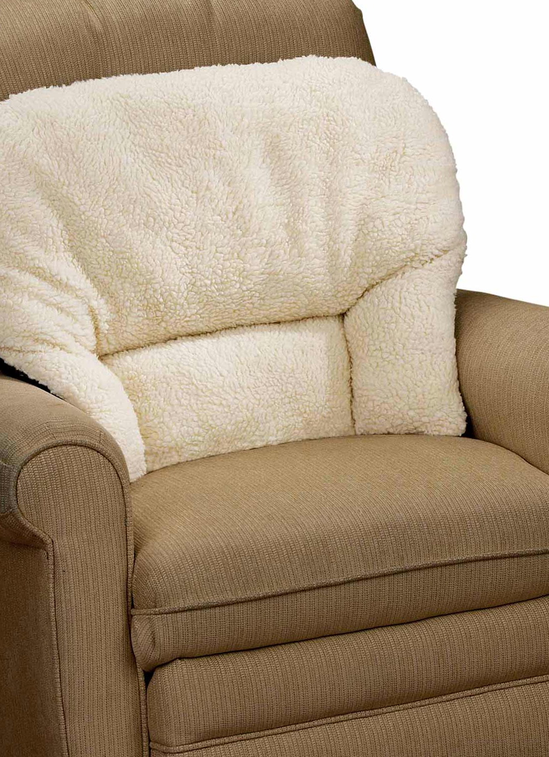 Lumbar Support Pillow Seat Cushion Memory Foam Back Cushion Balanced Firmness Designed for