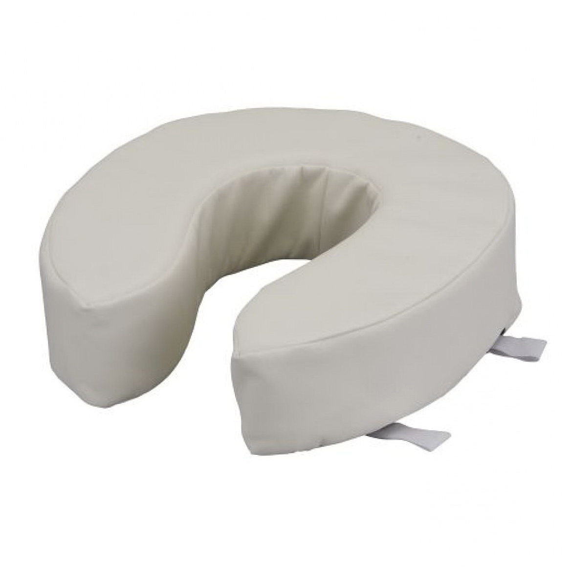 Cushioned toilet seat riser