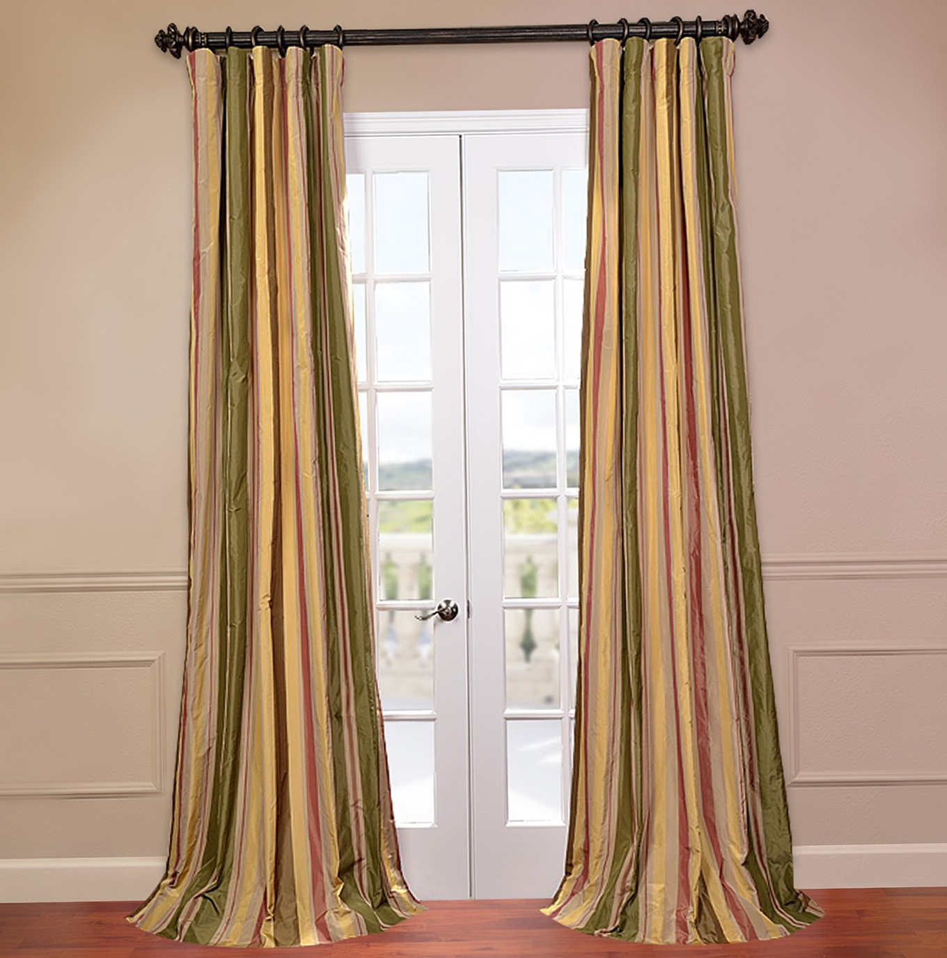 Multi Colored Curtains Drapes Home Design Ideas