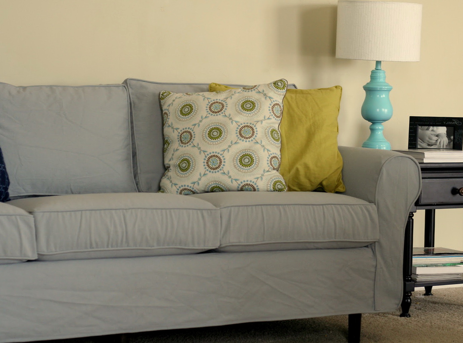 T Cushion Slipcover Grey Home Design Ideas