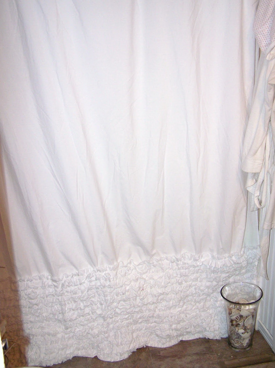 White Ruffle Shower Curtain Anthropologie Home Design Ideas