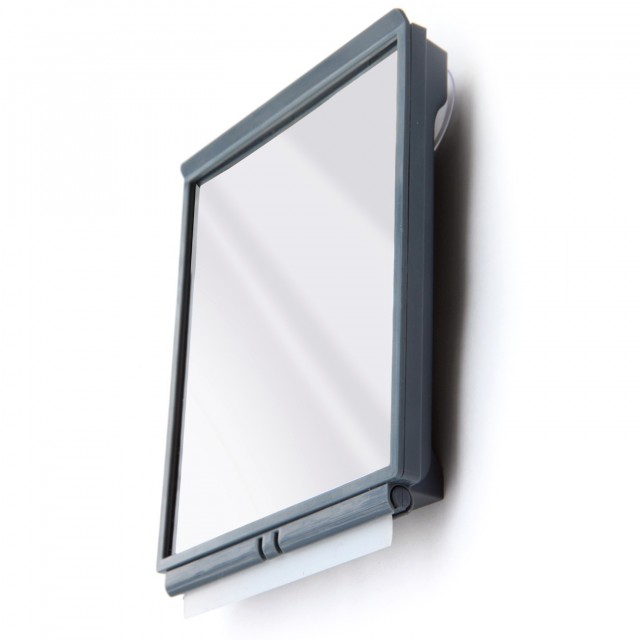 Fogless Shower Mirror With Squeegee By Toilettree Fogless Shower Mirror With Squeegee By Toilettree