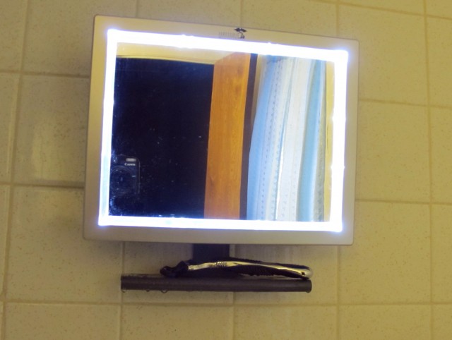 Fogless Shower Mirror With Squeegee By Toilettree Products Fogless Shower Mirror With Squeegee By Toilettree Products