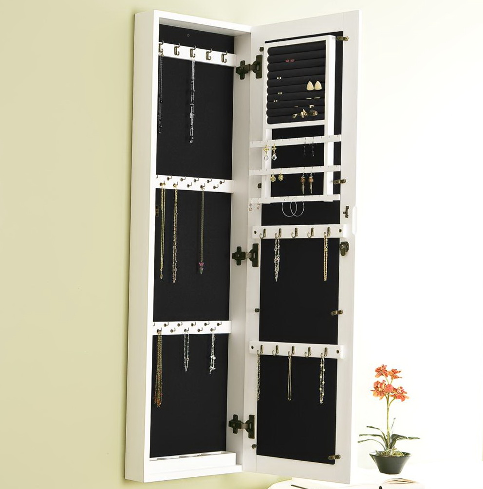 Full Length Mirror Jewelry Holder Home Design Ideas