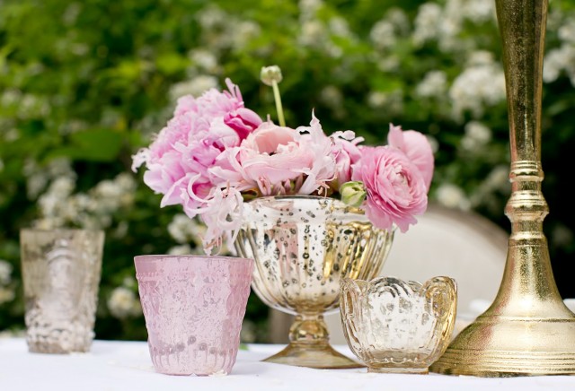 Mercury Glass Vase Centerpiece Mercury Glass Vase Centerpiece