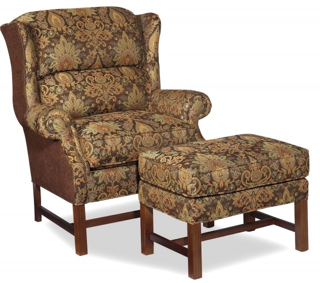 Armchair With Ottoman Set Armchair With Ottoman Set