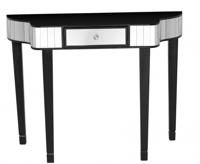 Black And Silver Console Table Black And Silver Console Table