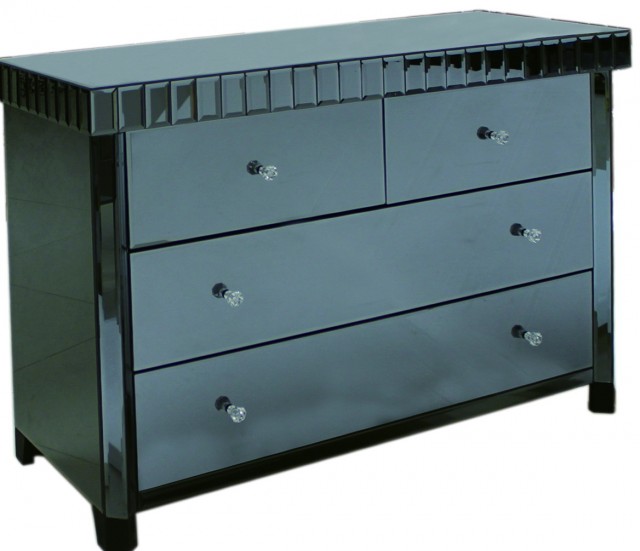Black Mirrored Chest Of Drawers Black Mirrored Chest Of Drawers