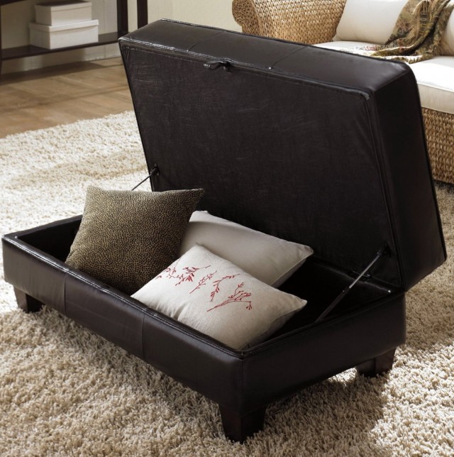 Coffee Table Ottoman With Storage Coffee Table Ottoman With Storage
