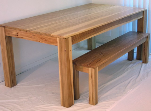 Dining Table With Bench Plans Dining Table With Bench Plans