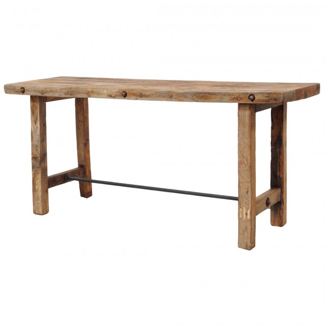 Diy Reclaimed Wood Console Table Diy Reclaimed Wood Console Table
