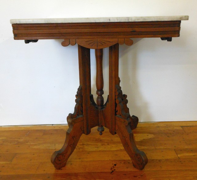 Eastlake Marble Top Side Table Eastlake Marble Top Side Table