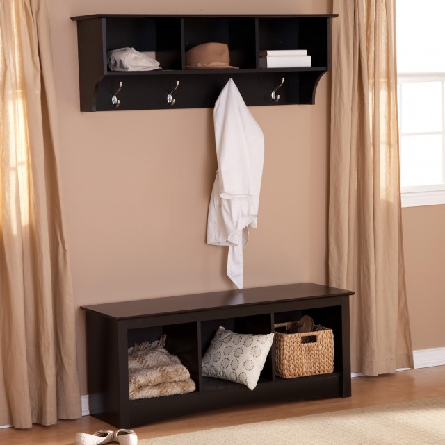 Entryway Bench With Storage And Coat Rack Entryway Bench With Storage And Coat Rack