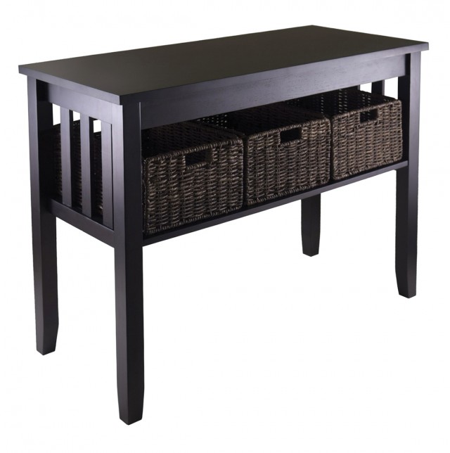 Entryway Console Table With Storage Entryway Console Table With Storage
