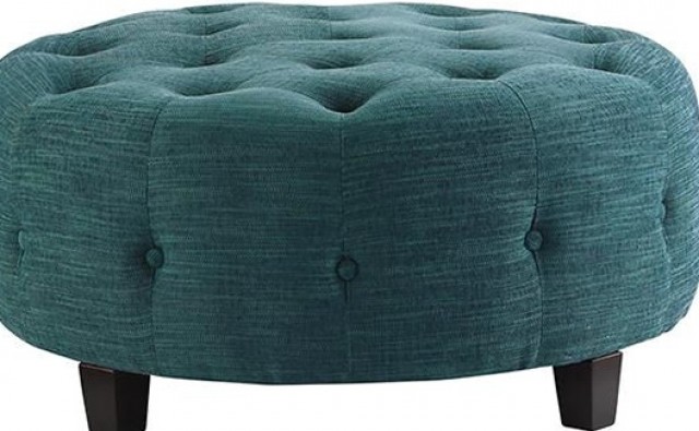 Farrow Round Tufted Ottoman Farrow Round Tufted Ottoman