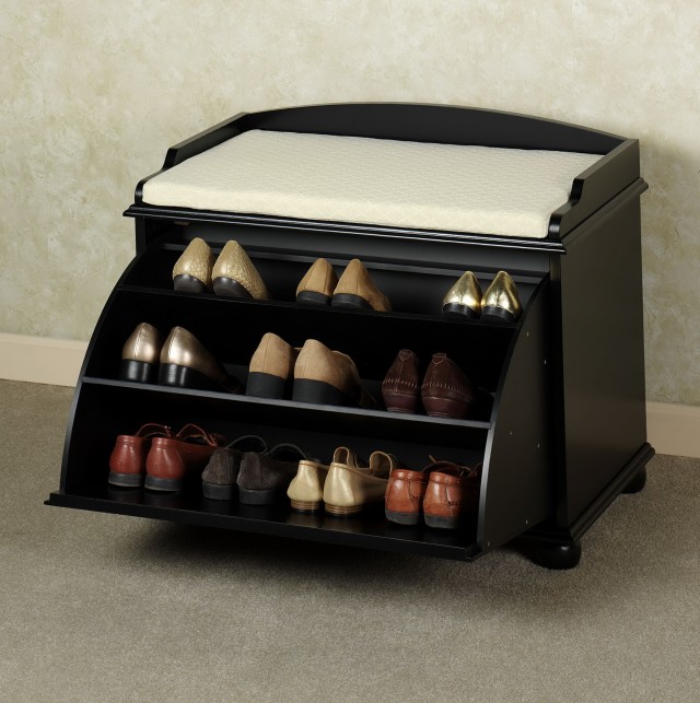 Foyer Bench With Shoe Storage Foyer Bench With Shoe Storage