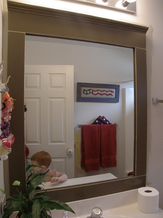 Framed Bathroom Mirrors Ideas Framed Bathroom Mirrors Ideas