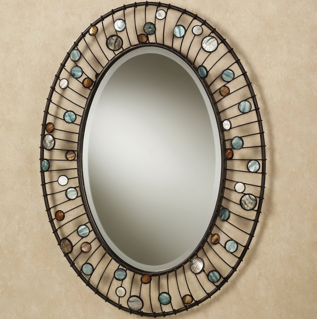 Framed Oval Bathroom Mirrors Framed Oval Bathroom Mirrors