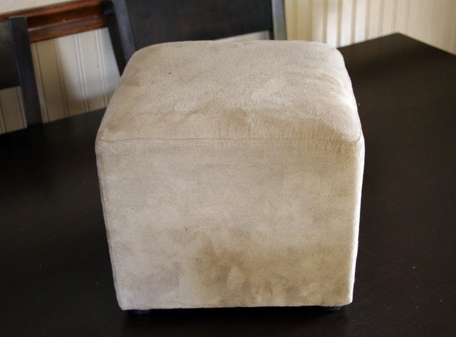 Large Square Ottoman Slipcover Large Square Ottoman Slipcover