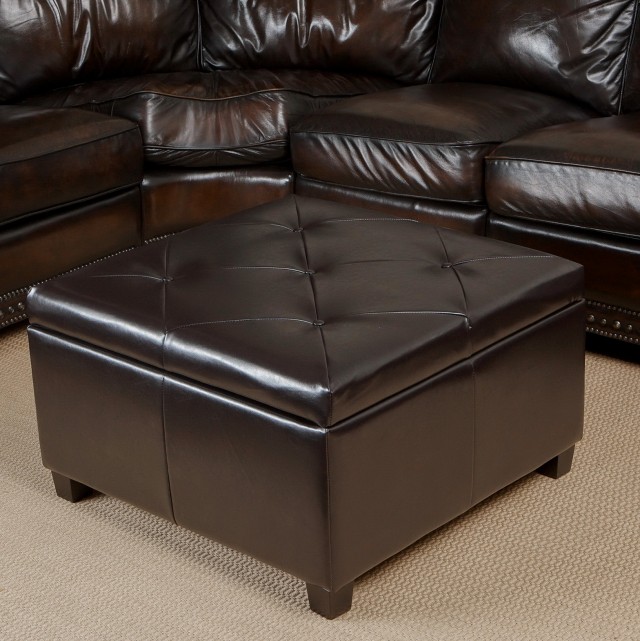 Large Square Ottoman With Storage Large Square Ottoman With Storage