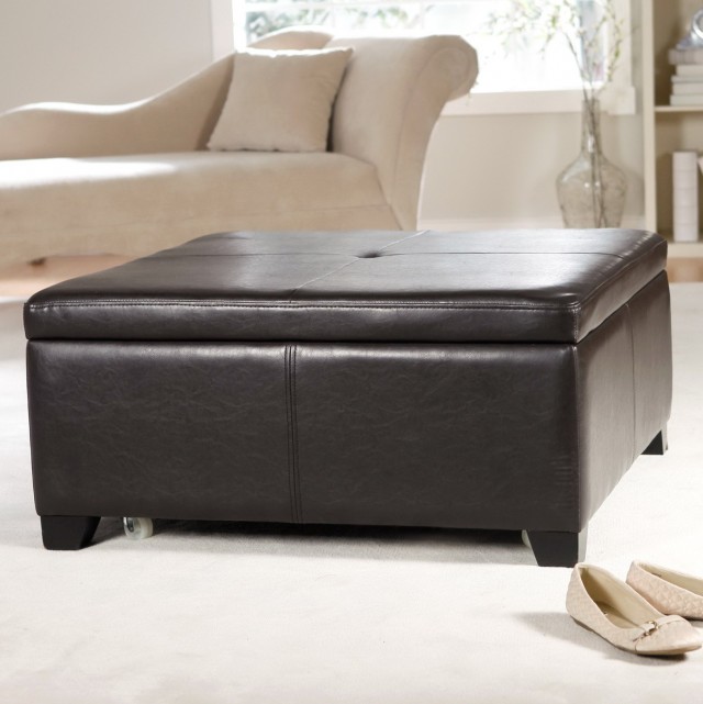 Large Square Storage Ottoman Large Square Storage Ottoman
