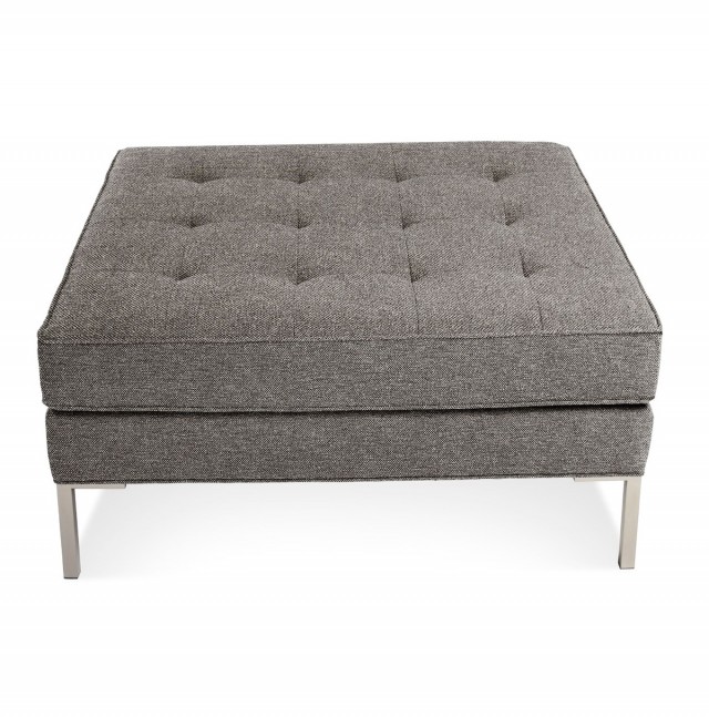Large Tufted Ottoman Square Large Tufted Ottoman Square
