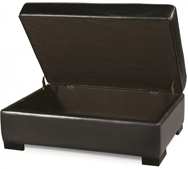 Leather Ottomans With Storage Leather Ottomans With Storage