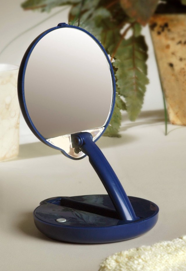 Lighted Magnifying Mirror Travel Lighted Magnifying Mirror Travel