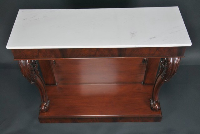 Marble Top Console Table Antique Marble Top Console Table Antique