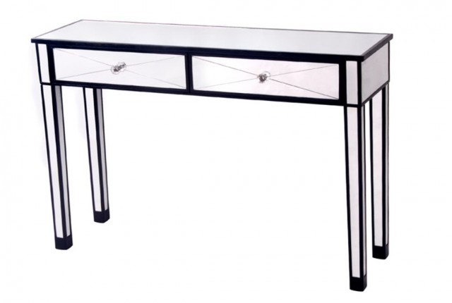 Mirror Console Table With Drawers Mirror Console Table With Drawers