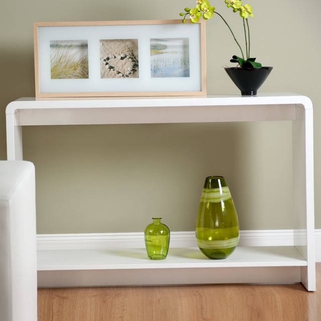 Modern Console Table With Shelf Modern Console Table With Shelf