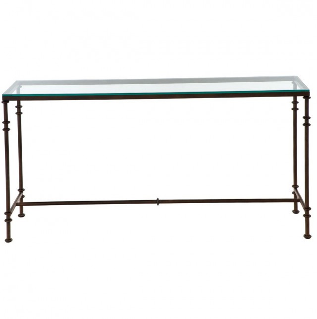Narrow Metal Console Table Narrow Metal Console Table