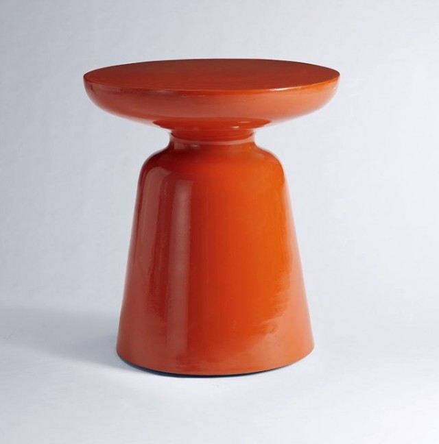 Orange Side Table West Elm Orange Side Table West Elm
