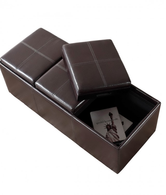 Ottomans With Storage And Trays Ottomans With Storage And Trays