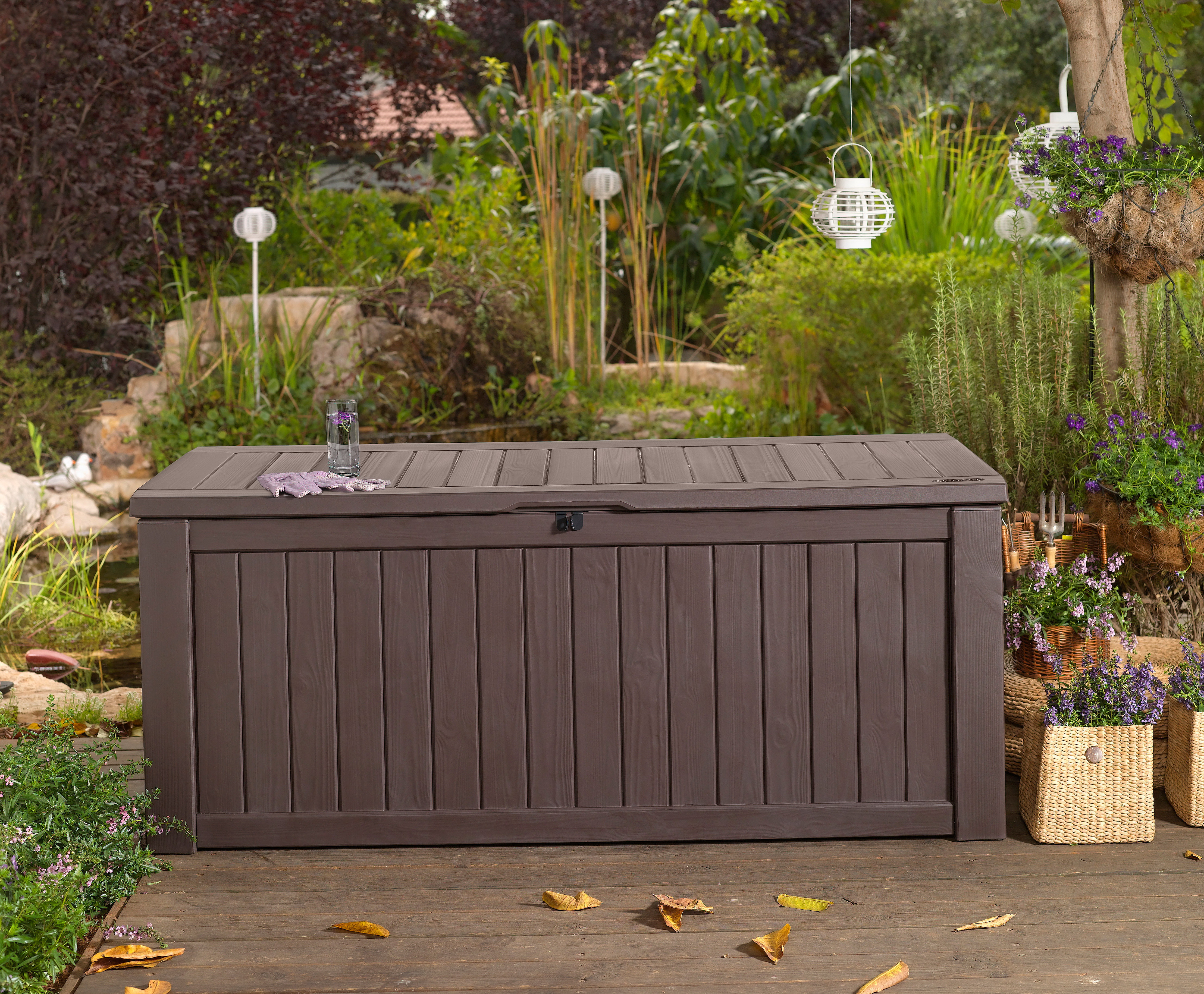 Outdoor Storage Bench Waterproof Home Design Ideas