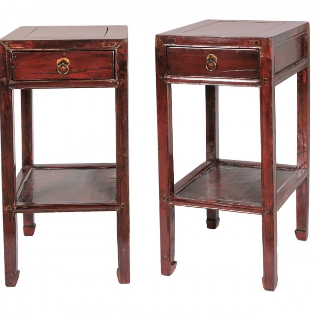 Pair Of Antique Side Tables Pair Of Antique Side Tables