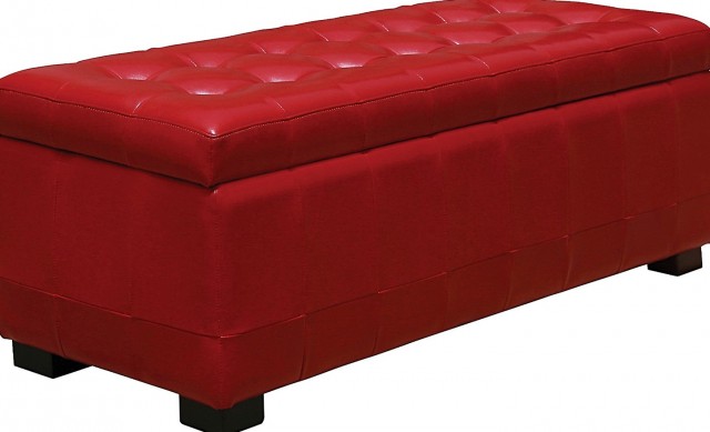 Red Storage Ottoman Canada Red Storage Ottoman Canada