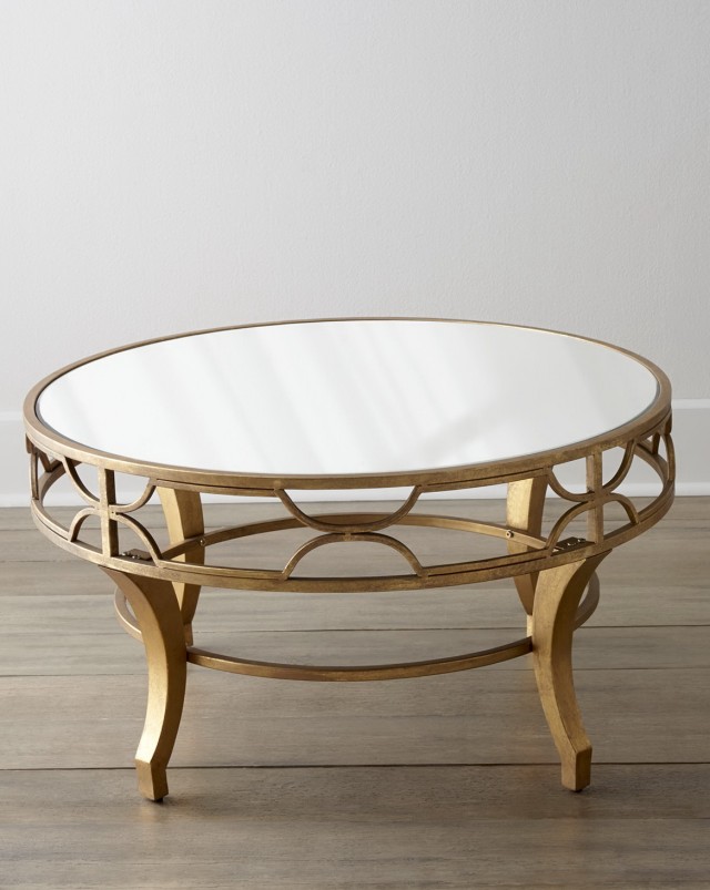 Round Mirror Coffee Table Round Mirror Coffee Table