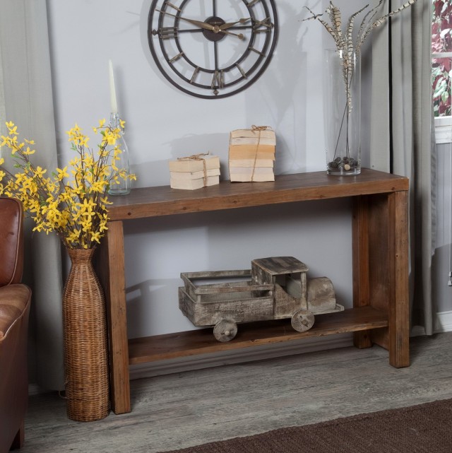 Rustic Console Table Decor Rustic Console Table Decor