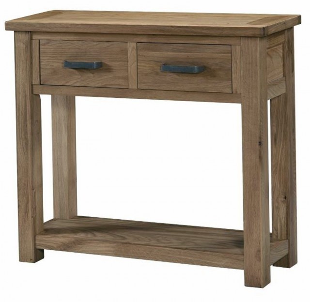 Rustic Console Table With Drawers Rustic Console Table With Drawers